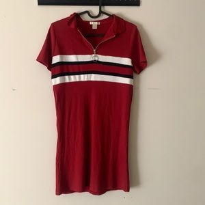 Red Dress w/ Stripes
